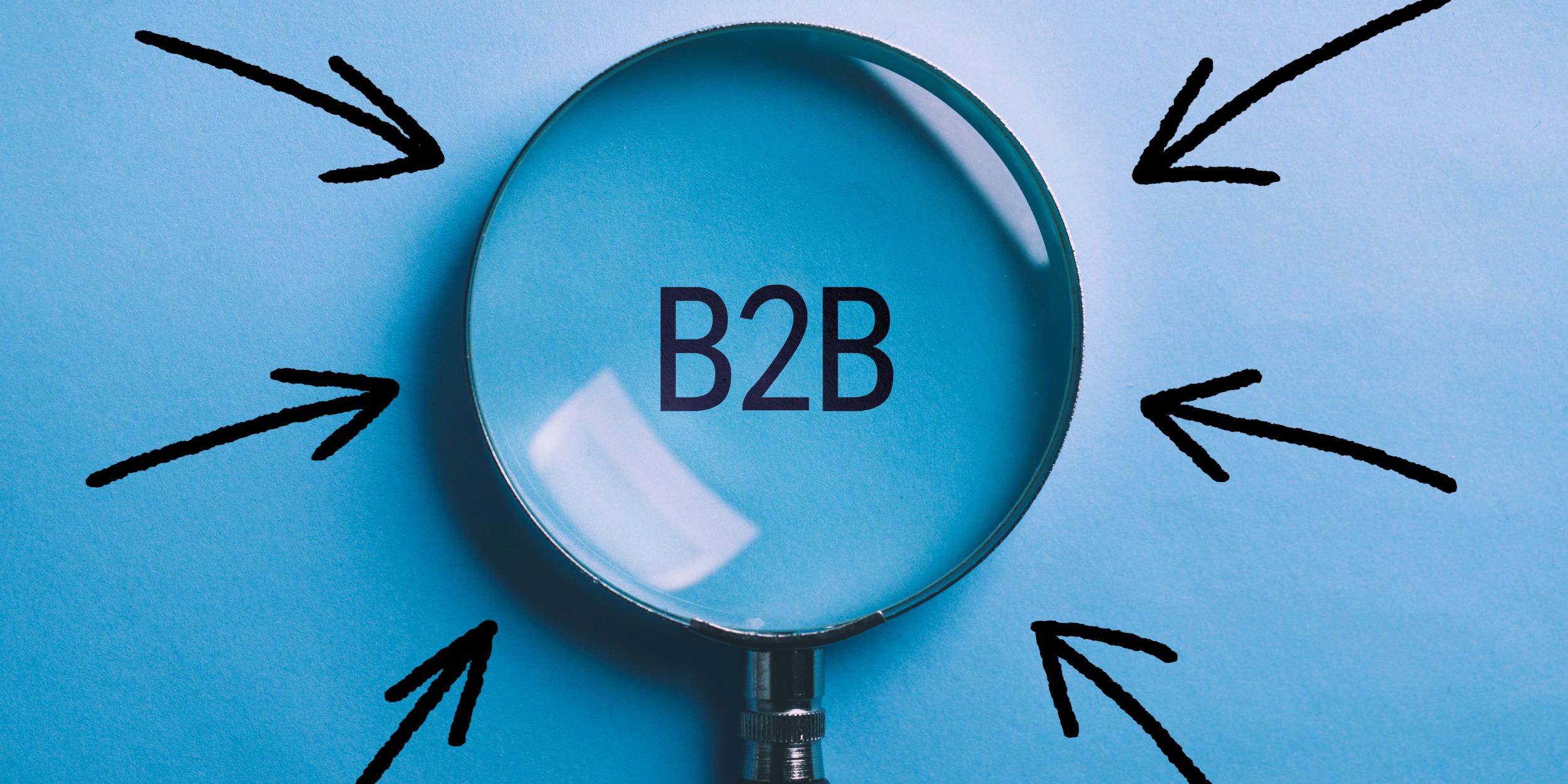 Concept Of B2B For The Business Use.